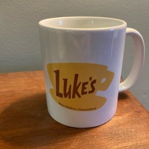 Coffee mug merch from Gilmore girls.